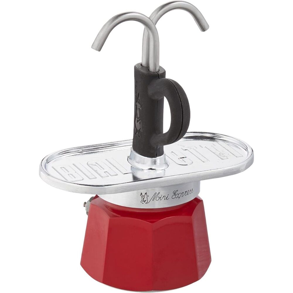 Bialetti - Mini Express Magritte: Moka  Coffee Maker 2-Cup (2.8 Oz)